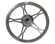 Обод 17" задний литой, барабан. тормоз 1,4-17  Альфа, Дельта, Zodiak (стандарт серебристый)