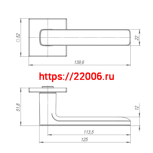 Ручка Punto (Пунто) раздельная K.ARC.Q52.VIVA SSG-39 сатин.золото фото 3 Ручка Punto (Пунто) раздельная K.ARC.Q52.VIVA SSG-39 сатин.золото фото 3