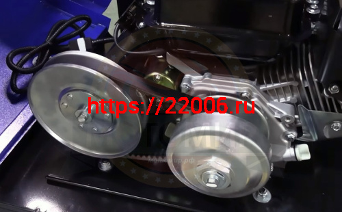 Мотобуксировщик компактный ЛИДЕР-СИГМА-2Е, 8+ л.с, с лыж. модул. с электростартером, TAV2-40 фото 6