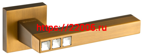 Ручка Fuaro (Фуаро) раздельная CRYSTAL FLASH DM/HD CF-17 кофе фото 2