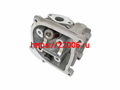 Головка цилиндра 139QMB d-47мм 70сс в сборе с клапанами d=16/18.5 Головка цилиндра 139QMB d-47мм 70сс в сборе с клапанами d=16/18.5