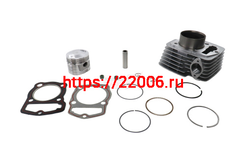Цилиндро-поршневая группа в сборе 162FMJ (150cc) D62 h97mm p15mm (CB150) Цилиндро-поршневая группа в сборе 162FMJ (150cc) D62 h97mm p15mm (CB150)