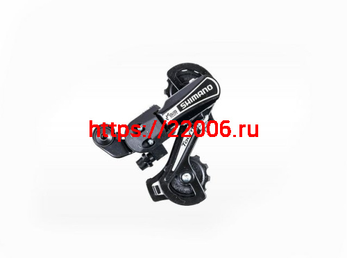 Переключатель задний Shimano Tourney TY21(болт) 6ск, черный 3132658-37