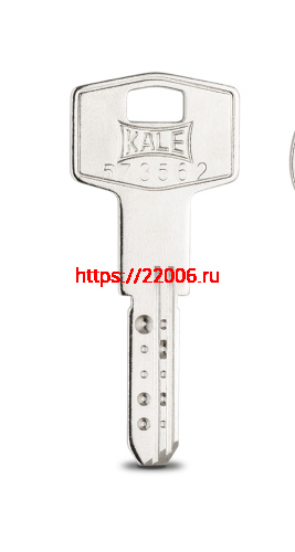 Цилиндровый механизм Kale kilit (Кале килит) с вертушкой 164 BM/90 (35+10+45) mm никель 5 кл. фото 2