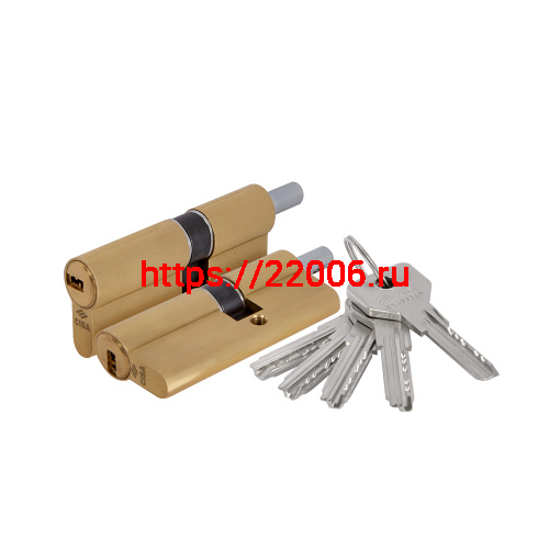Цилиндровый механизм Cisa (Чиза) под вертушку ASIX OE302-07.00 (60 мм/25+10+25), ЛАТУНЬ Цилиндровый механизм Cisa (Чиза) под вертушку ASIX OE302-07.00 (60 мм/25+10+25), ЛАТУНЬ