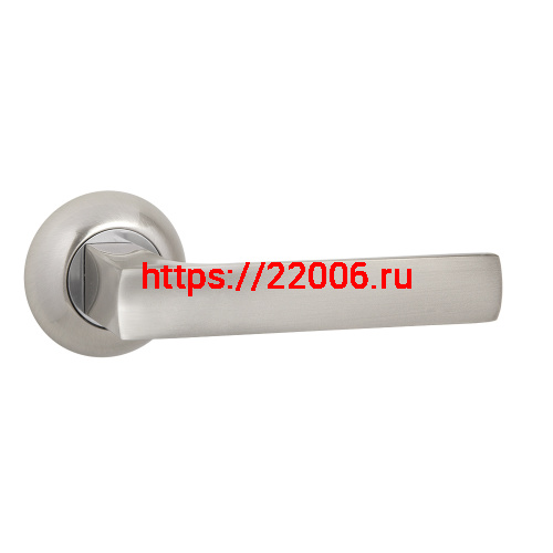 Ручка Ajax (Аякс) раздельная R.JR54.ERGO (ERGO JR) SN/CP-3 матовый никель/хром Ручка Ajax (Аякс) раздельная R.JR54.ERGO (ERGO JR) SN/CP-3 матовый никель/хром