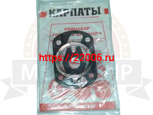 Набор прокладок Мопед цилиндра паранитовых (Россия) Набор прокладок Мопед цилиндра паранитовых (Россия)