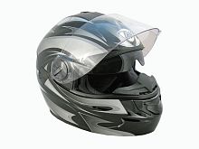 Мотошлем THH T-797 №1 black/ silver (XL)