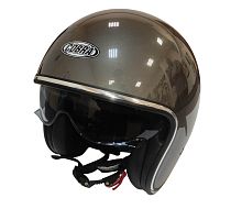 Шлем открытый COBRA EC H589, серый титан, размер M