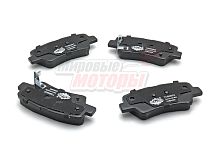 Колодки торм.зад.диск. Hyundai Solaris/Accent IV 10- , i40, Kia Rio III 11-SONATA NF 04- (TDB0802)