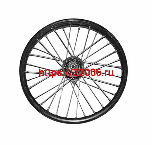 Диск колеса передний алюминиевый на спицах 1.80-17" (диск. 4x70) TTR125 Диск колеса передний алюминиевый на спицах 1.80-17" (диск. 4x70) TTR125