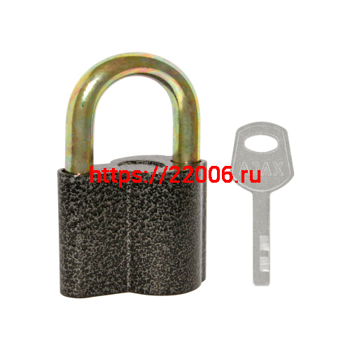 Замок Ajax (Аякс) навесной PD-4050 (PD-40-50) 3 fin key