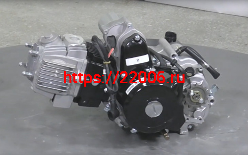 Двигатель 4т. 110 см3 (1P52, 152FMH) Альфа, Задиак (С110), тюнинг, по кругу Юп ВАНЧАНГ (без номер)