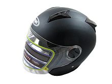 Мотошлем YM-616 черный матовый  (S)