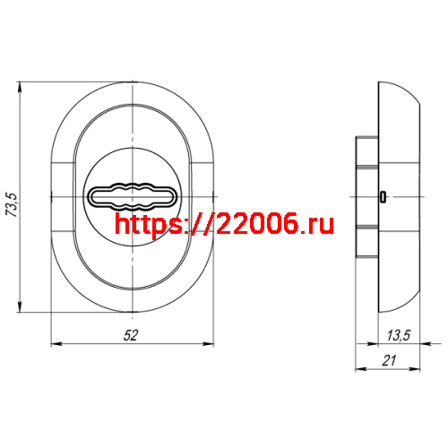 Накладка Fuaro (Фуаро) на сувальдный замок ESC.S-auto/CRE/OV.13 (ESC-13S) с автомат. шторками CP хром фото 4 Накладка Fuaro (Фуаро) на сувальдный замок ESC.S-auto/CRE/OV.13 (ESC-13S) с автомат. шторками CP хром фото 4