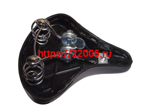 Сиденье вело простое на пружинах 240х210мм, Урал, мяг.покр.(TRB-907) (GW802, KS-9037) EPSD-46 фото 3