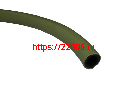 Бензошланг D8,0мм двойной СЕРЫЙ  (1м), бухта 20 м. (как на Хондах)