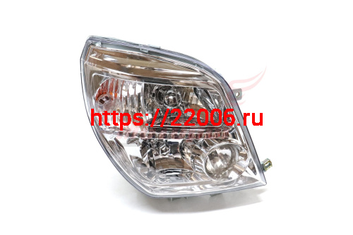 Фара передняя правая Foton 1039/1049С 12V (1B18037100037)