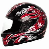 Мотошлем THH TS-38 №3 black/red (S)