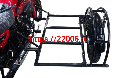 Прицеп боковой для мопеда SIGMA (Невозможна регистрация в ГИБДД) (кронштейны под сварку) фото 9 Прицеп боковой для мопеда SIGMA (Невозможна регистрация в ГИБДД) (кронштейны под сварку) фото 9
