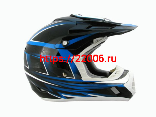 Мотошлем THH TX-12 №17 black/blue (L)
