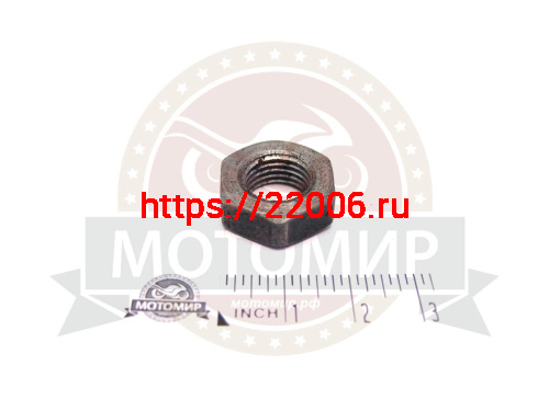 Гайка первичного вала Иж (ИжГ-14) М14*1.5мм Гайка первичного вала Иж (ИжГ-14) М14*1.5мм