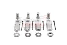 Ножи косилки роторной скругленные (4ножа, 4пальца) (завод, Россия)