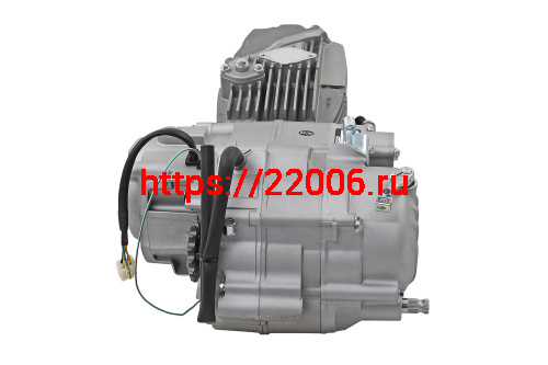 Двигатель ZS1P62YML (ZS190E) нижний эл.стартер,масляное охлаждение (педаль п/п,кикстартер) фото 2