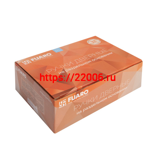 Ручка Fuaro (Фуаро) раздельная K.SL52.ABRASIVE (ABRASIVE SL) SSG-39 сатинированное золото фото 2