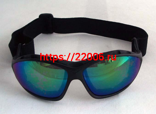 Очки 601-В стекло радужные резинка + дужки Очки 601-В стекло радужные резинка + дужки