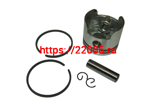 Поршень мотокосы FZ 52сс, 44 мм. (кольца, палец d10мм, стопор. кольца) Поршень мотокосы FZ 52сс, 44 мм. (кольца, палец d10мм, стопор. кольца)
