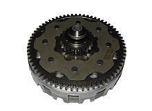 Барабан сцепления 177MM Zongshen NC250  ZS в сборе (8 паз+8 полупаз) 6 болт 7 диск (22000-ME30-0000)