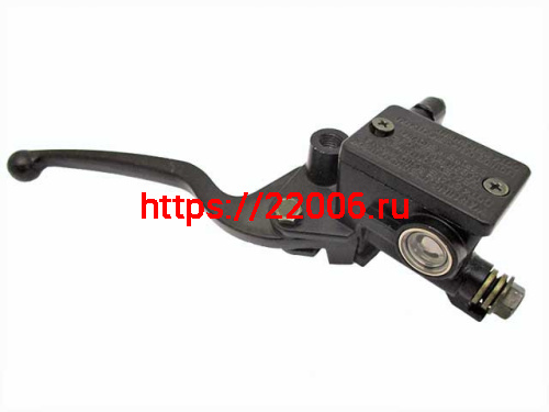 Тормозная машинка гидравлическая перед. тормоза TTR250Rb (рычаг не складн.) с крепл. под зеркало М10