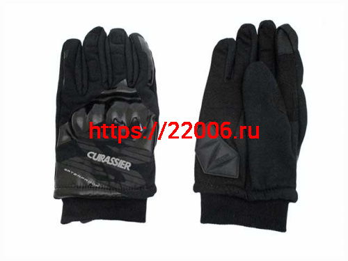 Перчатки Cuirassier RX100 черные (L) Перчатки Cuirassier RX100 черные (L)