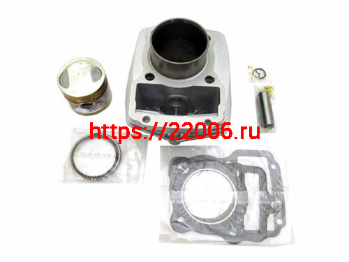 Цилиндро - поршневая группа 4Т 156FMI(CG125D) 125см3 d=56.5 (87,45/84,15/68,3/15) Цилиндро - поршневая группа 4Т 156FMI(CG125D) 125см3 d=56.5 (87,45/84,15/68,3/15)