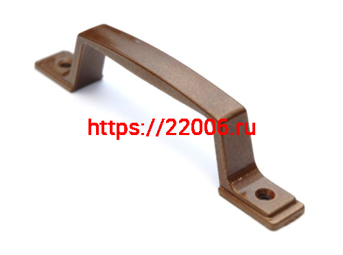 Ручка-скоба skobis (СКОБИС) алюминий РСА-80 бронза металлик