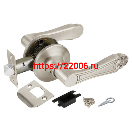 Ручка Punto (Пунто) защелка DK637 SN-PS (6037 SN-P) (без фик.) мат. никель