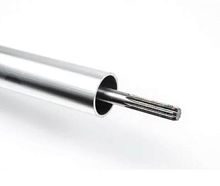 Труба (штанга) для триммера с валом 7 шлицов (зубов), диаметр штанги 26мм, длина 736мм