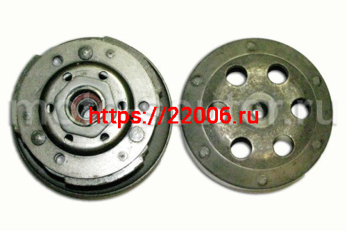 Сцепление в сборе 139QMB 50сс с колоколом SEE Сцепление в сборе 139QMB 50сс с колоколом SEE