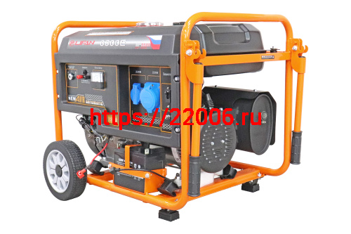 Генератор бенз. "LIFAN" 5GF-4(LF6500Е)(ном.5кВт,макc5,5кВт, 4т.,13л.с.188FD,бак 25л.,электростартер, медн.обм.альтернатора, AVR, жк табло, колеса, АКБ фото 2 Генератор бенз. "LIFAN" 5GF-4(LF6500Е)(ном.5кВт,макc5,5кВт, 4т.,13л.с.188FD,бак 25л.,электростартер, медн.обм.альтернатора, AVR, жк табло, колеса, АКБ фото 2