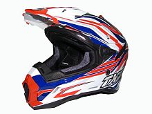 Мотошлем THH TX-25 №1 white/red blue (XS)