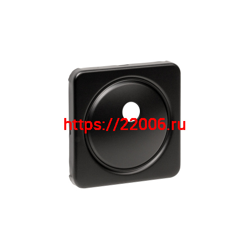 Накладка Fuaro (Фуаро) на шток цилиндра ESC.O.MSC/K.62 BL-24 черный (1шт.)