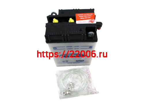 Аккумулятор Moratti 6N14 (6V/14 Ah сух.зар.б/эл. 105x77x140 ) Аккумулятор Moratti 6N14 (6V/14 Ah сух.зар.б/эл. 105x77x140 )