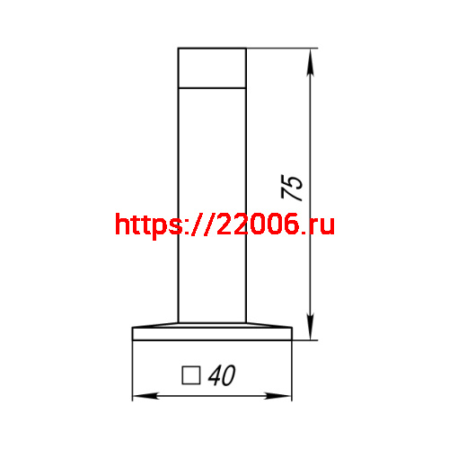Упор Punto (Пунто) дверной настенный DFIX/W75 (DS PW-75) SN-3 мат.никель фото 3 Упор Punto (Пунто) дверной настенный DFIX/W75 (DS PW-75) SN-3 мат.никель фото 3