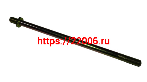 Ось вилки маятника (М12*1.25мм*270мм) RACER TROPHY резьба с двух сторон