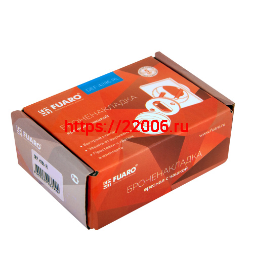 Броненакладка Fuaro (Фуаро) DEF.RL/K.4286 (DEF 4286 RL) BL-24 черный фото 3 Броненакладка Fuaro (Фуаро) DEF.RL/K.4286 (DEF 4286 RL) BL-24 черный фото 3