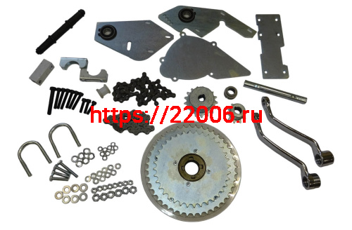 Редуктор понижающий F50-80  ТИП2 (ПОЛНЫЙ КОМПЛЕКТ) позв при работающ. двиг-ле  перекл. скорости