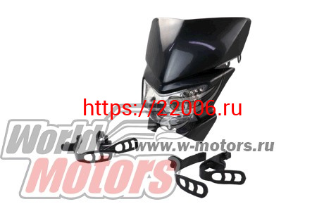 Фара головного света в сборе TTR125R (черная) Фара головного света в сборе TTR125R (черная)