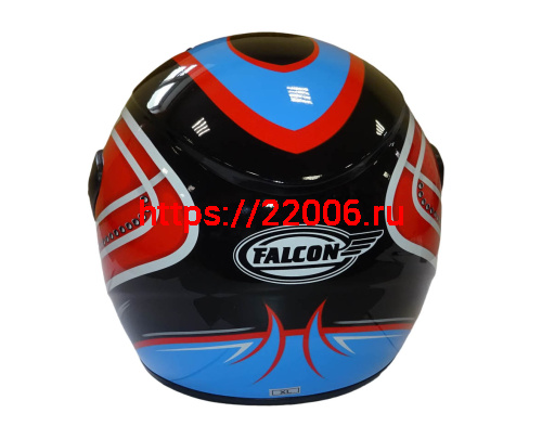 Шлем открытый FALCON XZH207 (Колобок) с забралом, размер S фото 3