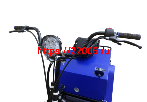 Мотобуксировщик с лыжным модулем 20 л.с., С РЕВЕРСОМ ЛИДЕР-3-4Т-20АП LONG,  РЫЧАЖНЫЙ  МОДУЛЬ фото 6